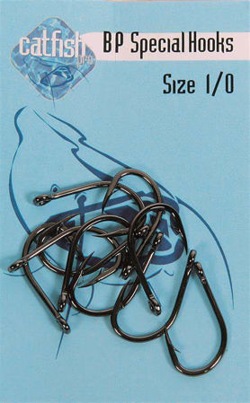 Catfish Pro BP Special Hooks Size 1/0 Barbed - HBPS10