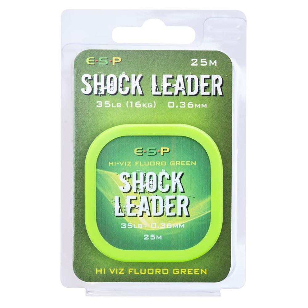 ESP Shock Leader Hi-Vis Green- ELSL02