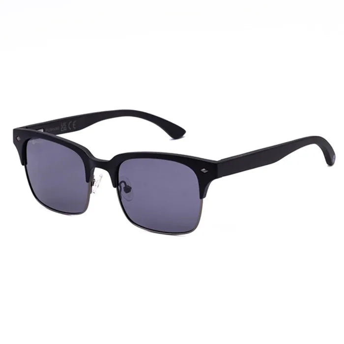 Korda The Ronnies Black Frame Grey Lens Sunglasses - K4D19